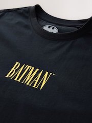 Black Batman Licence T-Shirt - Image 3 of 4