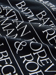 Black Batman Licence T-Shirt - Image 4 of 4