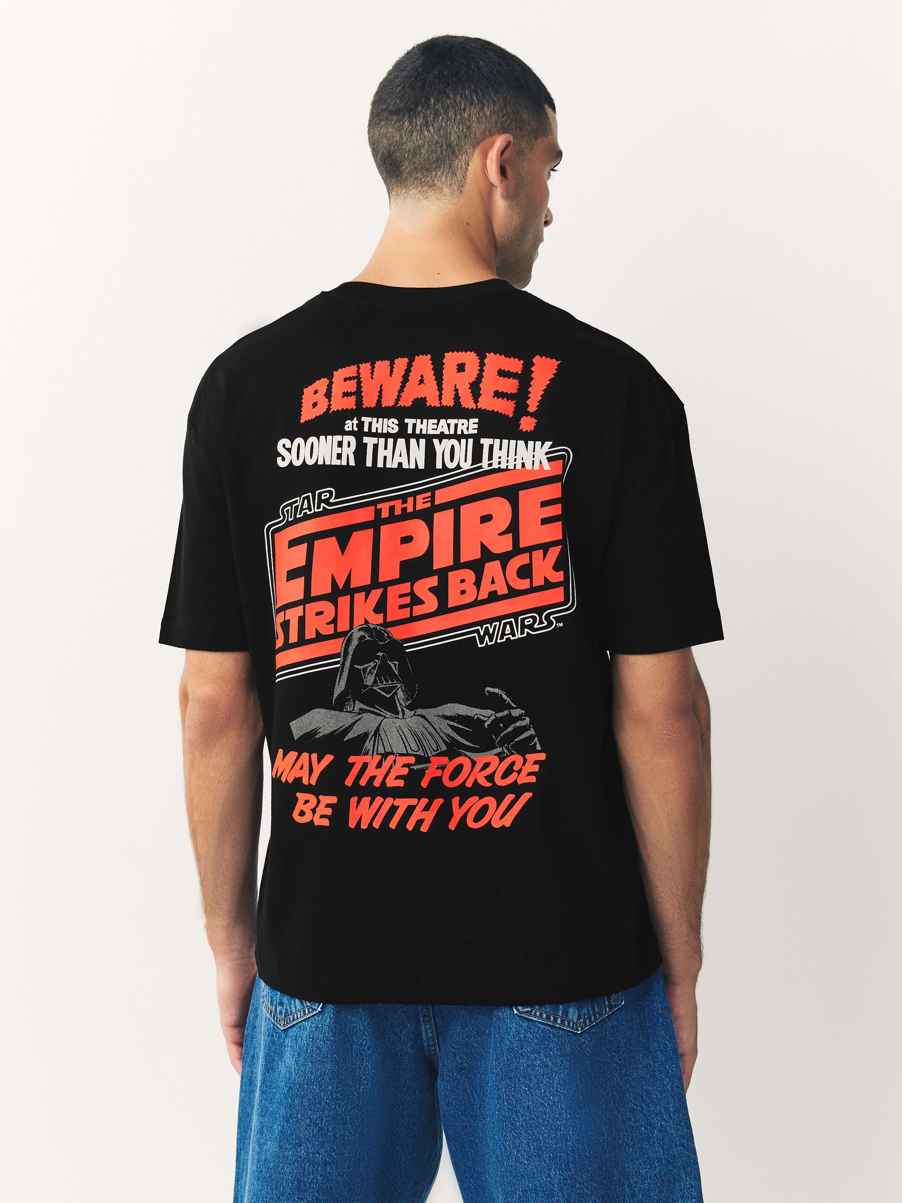Buy Black Star Wars T-Shirt from Next USA