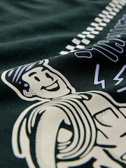 Green Relaxed Fit Long Sleeve Graphic T-Shirt - Image 8 of 9