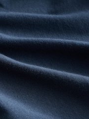 Navy Blue Reindeer Regular Fit Christmas T-Shirt - Image 4 of 4