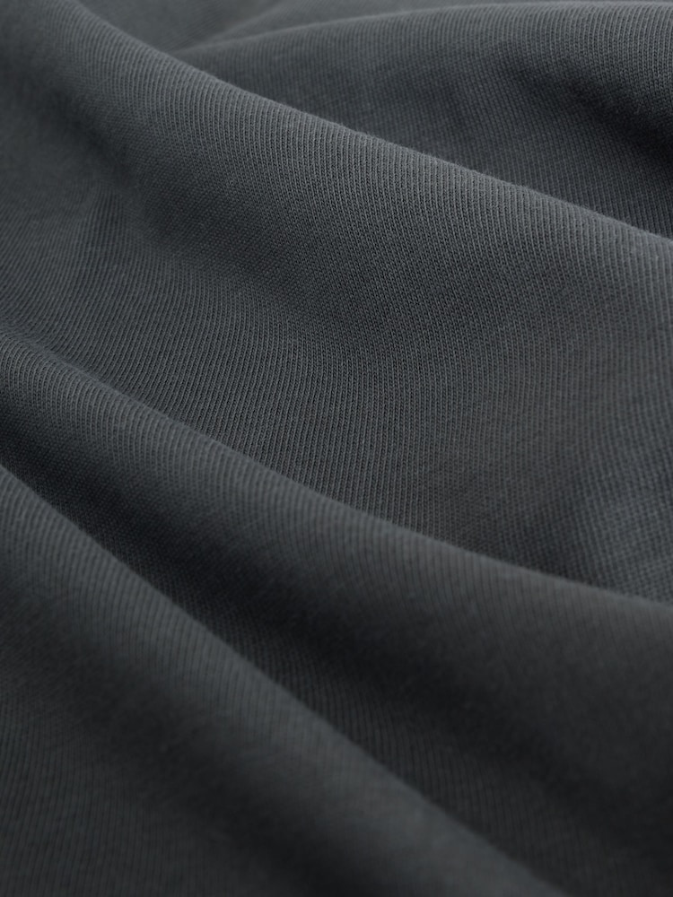 Black Relaxed Fit Long Sleeve Graphic T-Shirt - Image 10 of 10 Black Relaxed Fit Long Sleeve Graphic T-Shirt - Image 10 of 10