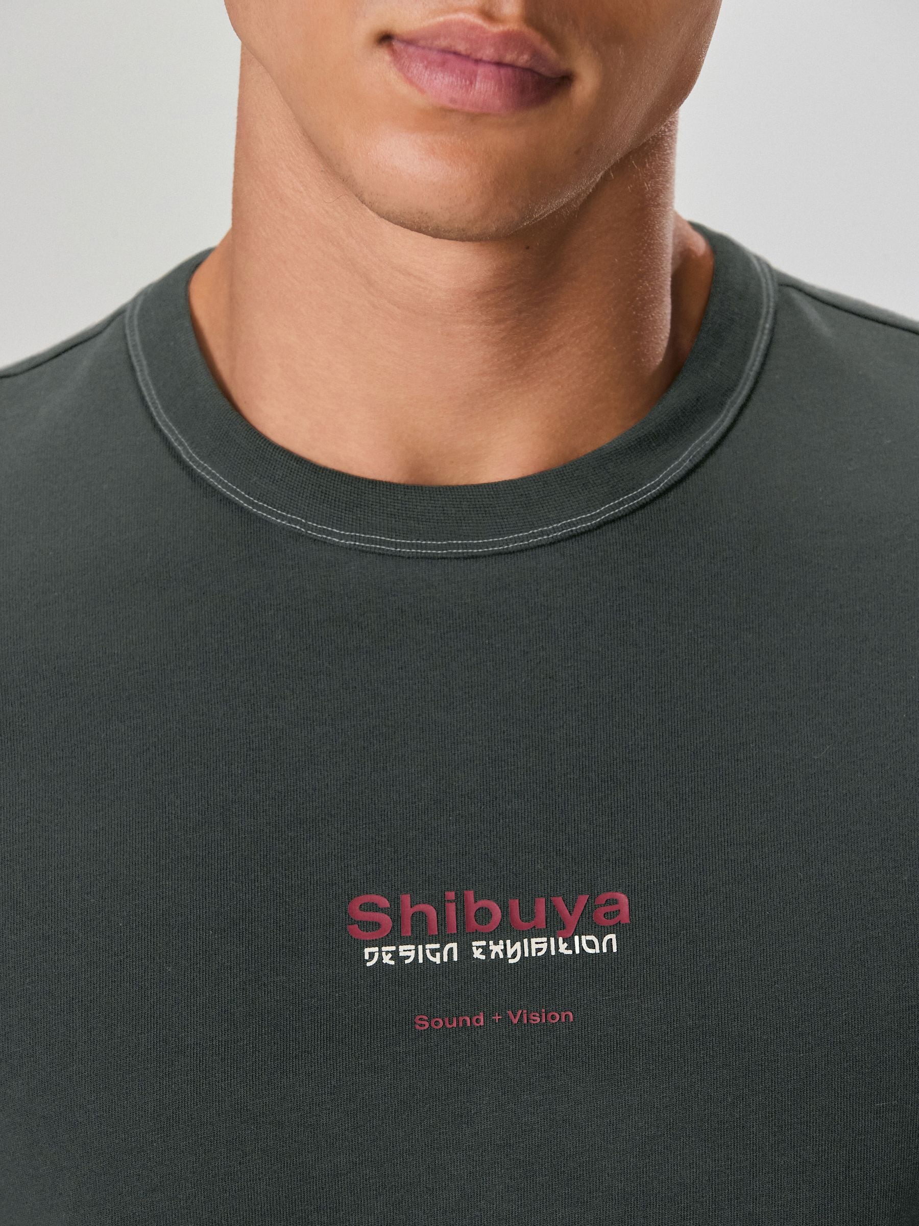 Buy Black Relaxed Fit Long Sleeve Graphic T-Shirt from Next Romania