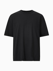 AllSaints Black 100% Cotton Sonny Crew T-Shirt - Image 8 of 8