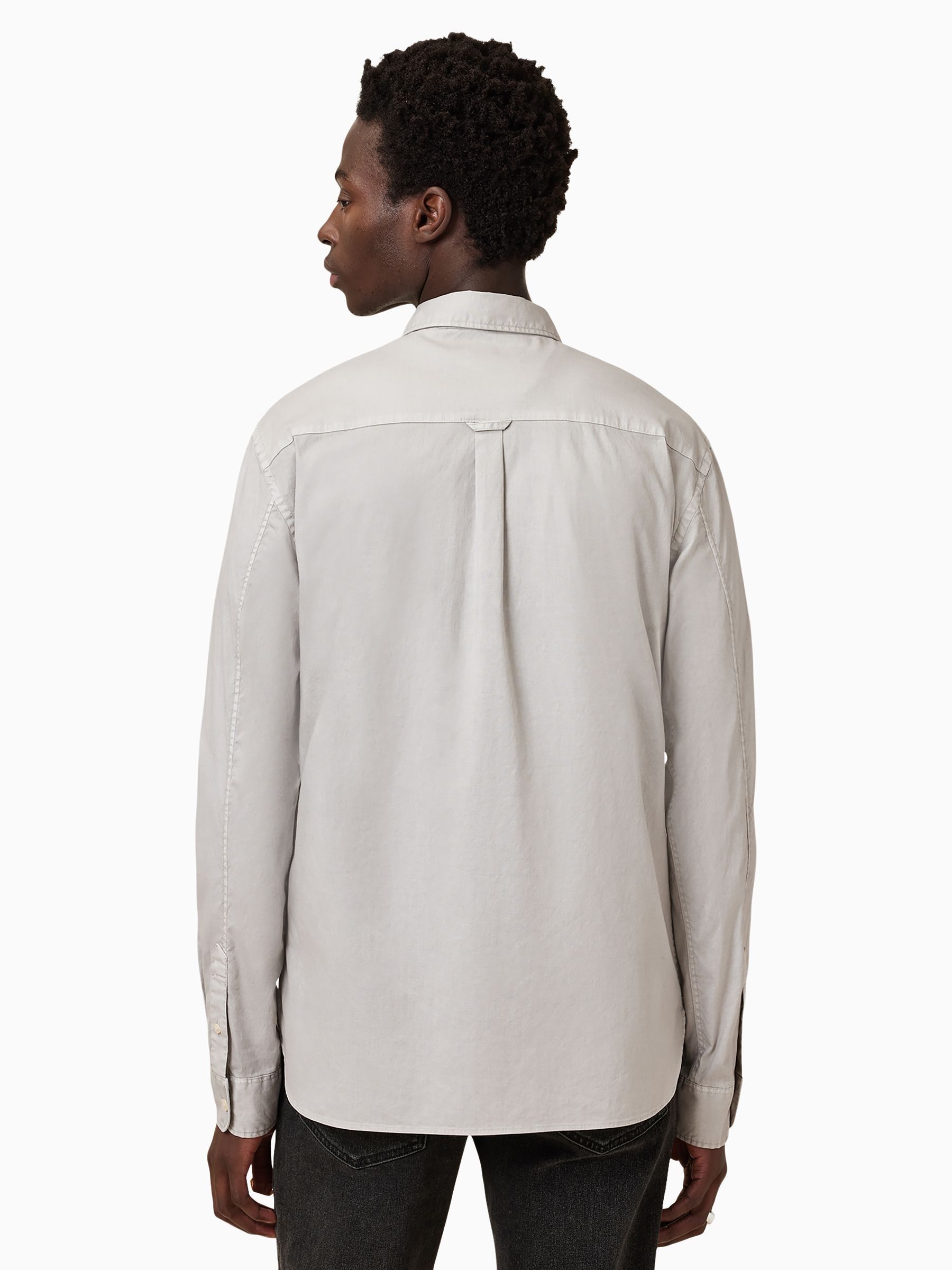 SAINT NEXTGENINVESTING | 長袖シャツの通販 XL グレー ACADEMY SAINT 長袖シャツ XL グレー ACADEMY トップス