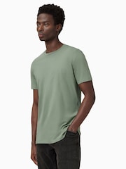 AllSaints Green Tonic Short Sleeve Crew 100% Organic Cotton T-Shirts 3 Pack - Image 4 of 8