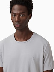 AllSaints Green Tonic Short Sleeve Crew 100% Organic Cotton T-Shirts 3 Pack - Image 5 of 8