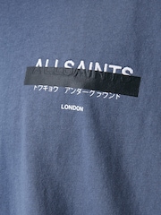 Синий - Футболка Redact Crew из органического хлопка AllSaints 100% - Image 7 of 7