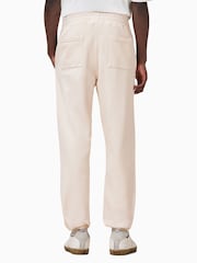 AllSaints White Underground 100% Organic Cotton Joggers - Image 7 of 9