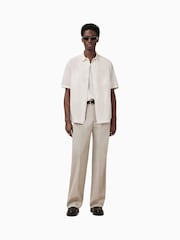 AllSaints White Veda Shirt - Image 1 of 8