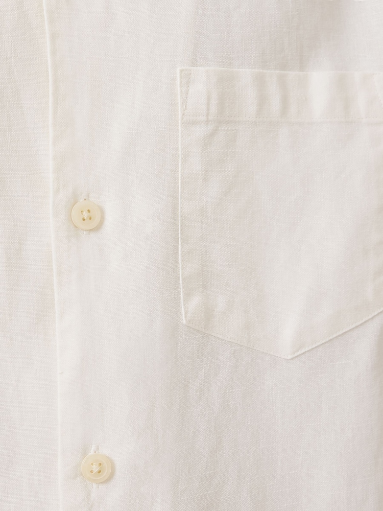 AllSaints White Veda Shirt - Image 8 of 8