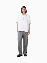 AllSaints Grey Hanbury Trousers - Image 4 of 8