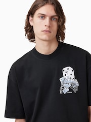 AllSaints 100% Organic Cotton Dealt Crew T-Shirt - Bild 4 von 7