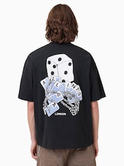 AllSaints 100% Organic Cotton Dealt Crew T-Shirt - Bild 6 von 7