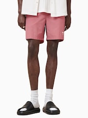 AllSaints Pink Underground Swim Shorts - Image 4 of 8