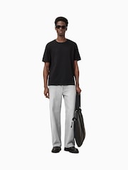 AllSaints Black Slater Crew T-Shirt - Image 1 of 7