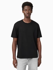 AllSaints Black Slater Crew T-Shirt - Image 3 of 7