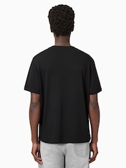 AllSaints Black Slater Crew T-Shirt - Image 4 of 7