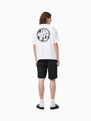 AllSaints Black Hanbury Shorts - Image 2 of 8