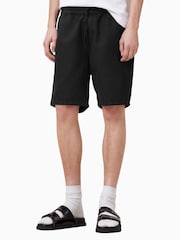 AllSaints Black Hanbury Shorts - Image 4 of 8
