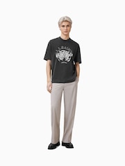 AllSaints Black 100% Organic Cotton Better Days Crew T-Shirt - Image 4 of 7