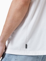AllSaints White 100% Cotton Sonny Crew T-Shirt - Image 3 of 7