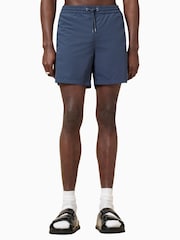 AllSaints Blue Warden Swimshorts - Image 5 of 9