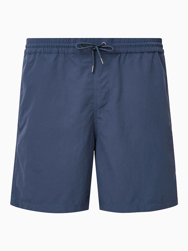 AllSaints Blue Warden Swimshorts - Image 9 of 9