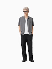 AllSaints Grey Veda Shirt - Image 2 of 8