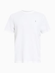 AllSaints White 100% Organic Cotton Ellis Crew T-Shirt - Image 6 of 7
