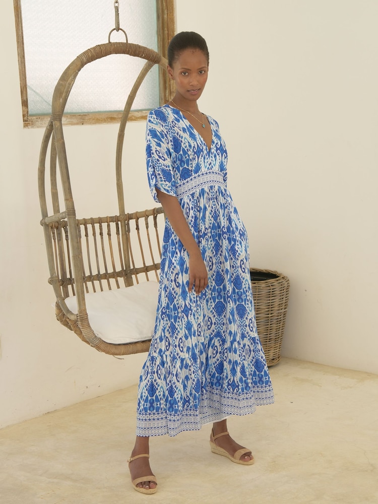 Albastru/Alb - Aspiga Lena Dress - Image 3 of 5