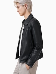 AllSaints Black Nellcot Jacket - Image 6 of 8