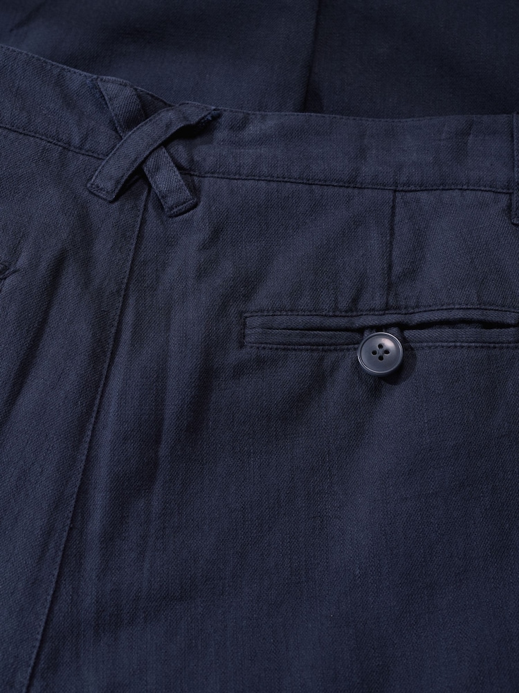 Seasalt Cornwall Blue Mens Messack Trousers - Image 5 of 5