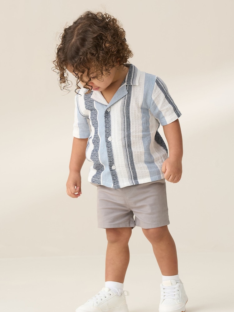 شورت تشينو محبوك للأطفال Dylan من Angel & Rocket - صورة 2 من 6