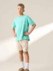 Angel & Rocket Green Jordan Graphic Print 100% Cotton T-Shirt - Image 5 of 8