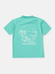 Angel & Rocket Green Jordan Graphic Print 100% Cotton T-Shirt - Image 7 of 8