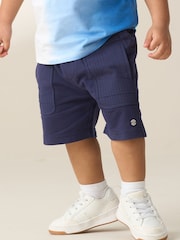 Angel & Rocket Blue Brody Mini Bermuda Shorts - Image 1 of 7