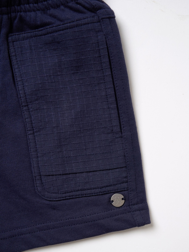 Angel & Rocket Blue Brody Mini Bermuda Shorts - Image 7 of 7