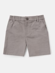 Angel & Rocket Grey Dylan Woven Chino Shorts - Image 4 of 6