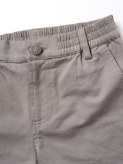 Angel & Rocket Grey Dylan Woven Chino Shorts - Image 6 of 6
