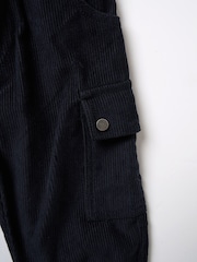 Angel & Rocket Blue Joseph Cord Skater 100% Cotton Trousers - Image 6 of 6