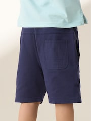 Angel & Rocket Blue 100% Cotton Brody Bermuda Shorts - Image 2 of 5