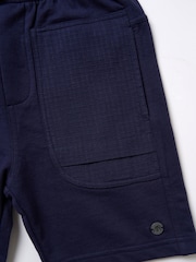 Angel & Rocket Blue 100% Cotton Brody Bermuda Shorts - Image 5 of 5
