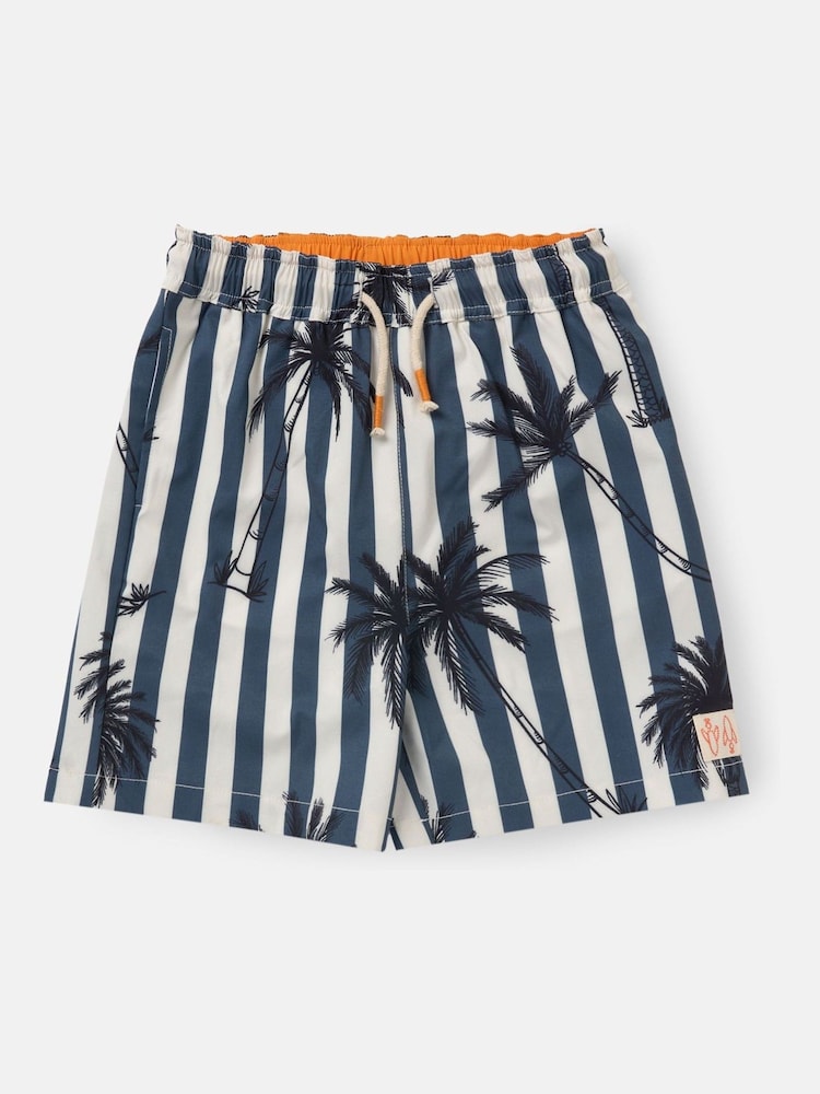 Angel & Rocket Gus Palm Print Swim Shorts - Image 4 of 6
