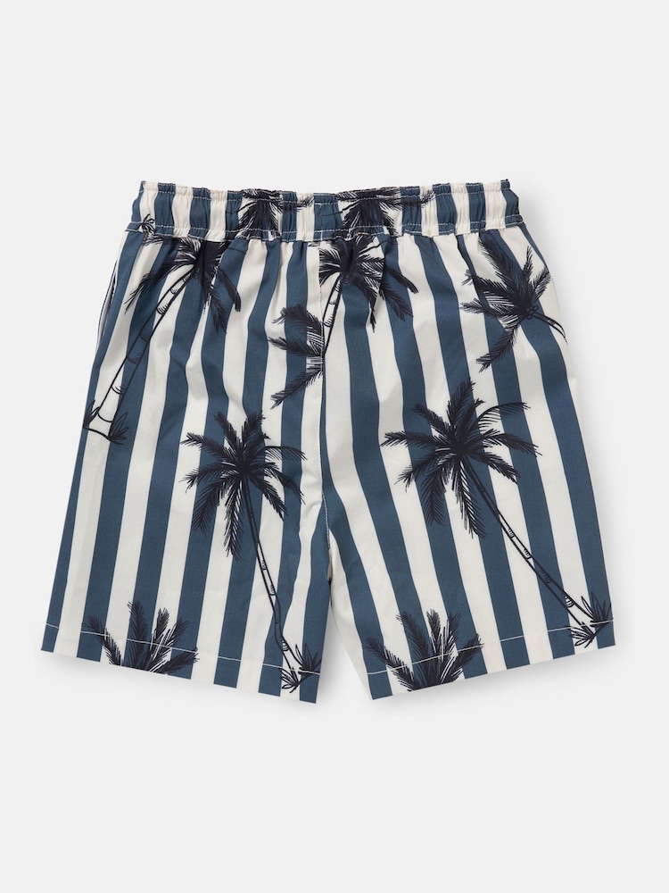 Angel & Rocket Gus Palm Print Swim Shorts - Image 5 of 6