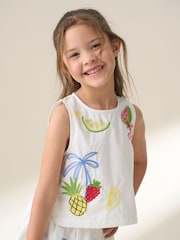 Топ из 100% хлопка с вышивкой Angel & Rocket Emmie - Изображение 2 из 7
