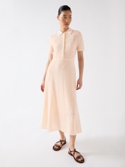 LK Bennett Dean Viscose Blend Lace Knit Dress - Image 2 of 5