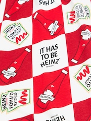 Vanilla Underground Red Mens Heinz Lounge 100% Cotton Joggers - Image 8 of 8