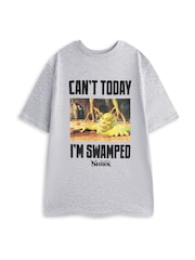 Vanilla Underground Black Mens Shrek Multicoloured Short Sleeve Long Leg 100% Cotton Pyjamas Set - Image 2 of 6