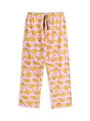 Vanilla Underground Pink Womens Pokemon Pink Short Sleeve Long Leg 100% Cotton Pyjamas Set - Image 4 of 6